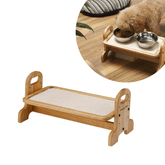 Bàn Ăn Chống Gù DoggyMan Bằng Gỗ Cho Chó - Paddy Pet Shop